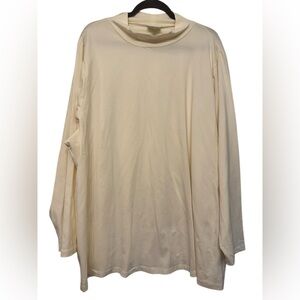 Avenue Long Sleeve Stretchy Mock Neck Top